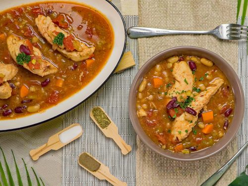 Crockpot Italian Chicken Stew