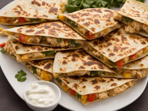 Friendly's Chicken Quesadilla Recipe
