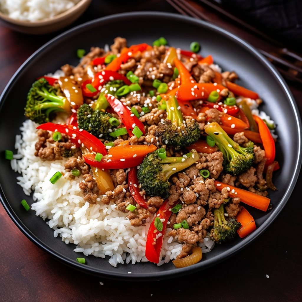 Ground Turkey Stir Fry Recipe