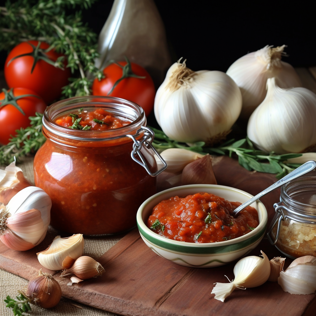Roasted Garlic and Tomato Sauce Recipe