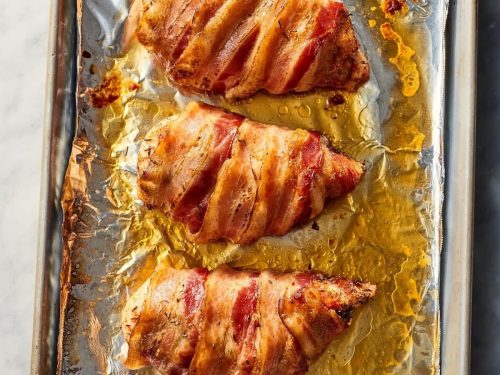 Bacon-Wrapped Chicken in the Oven