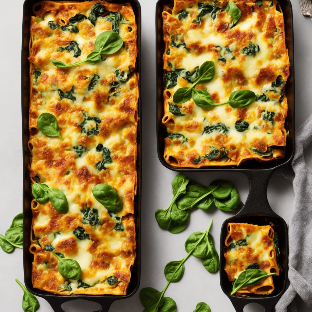 Butternut Squash & Spinach Lasagne Recipe