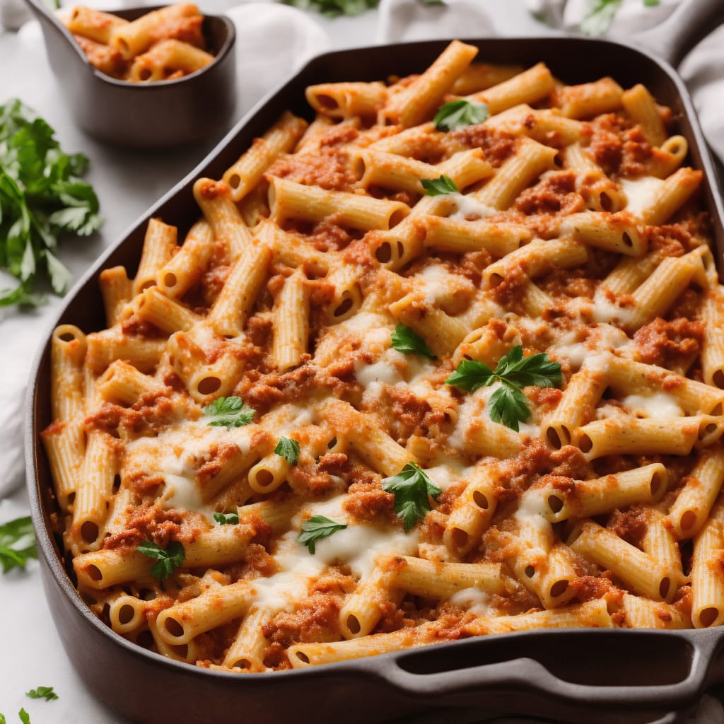 Creamy Baked Ziti Recipe