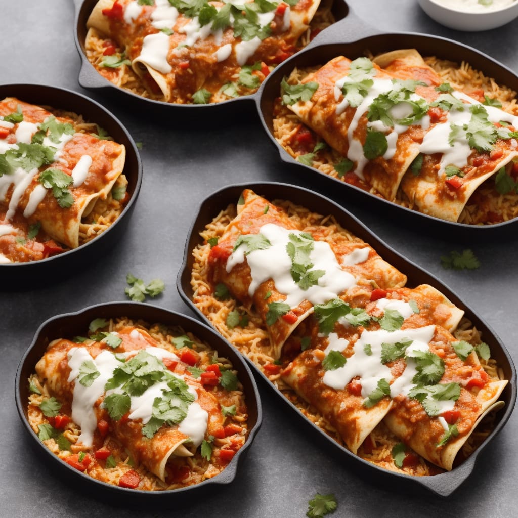 Easy Chicken Enchiladas Recipe