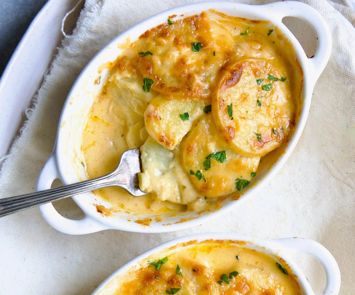Lighter Fennel & Potato Gratin Recipe