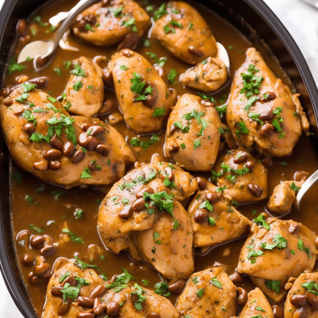 Slow Cooker Chicken Marsala Recipe