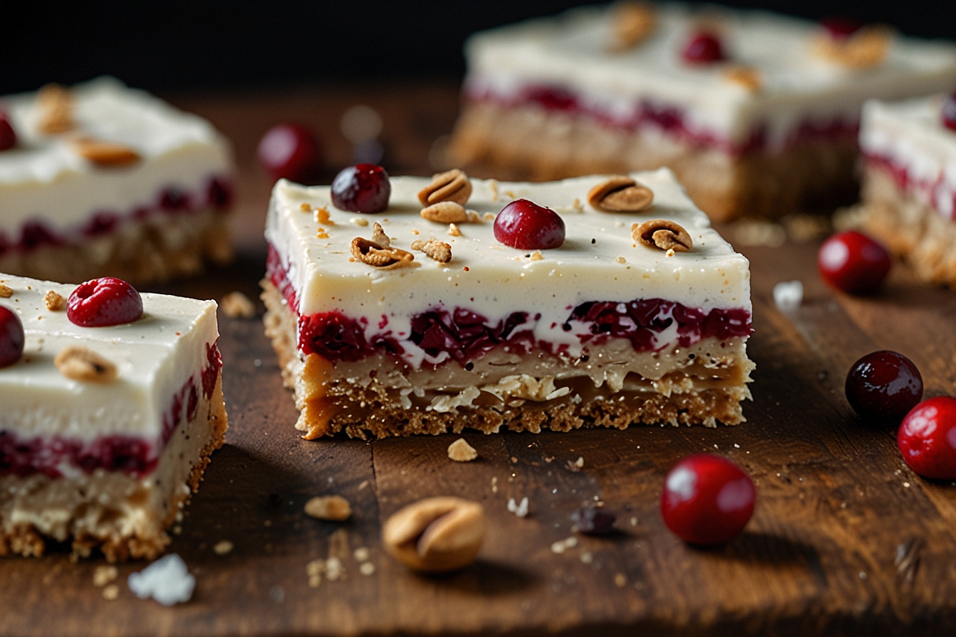 Skinny Cranberry Bliss Bars Recipe (Starbucks Copycat)