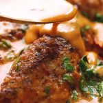 tuscan chicken skillet with kale sun dried tomatoes recipe