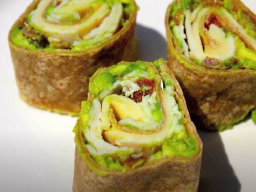 turkey avocado roll ups recipe
